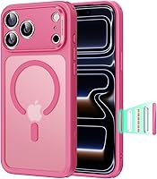 Vista 121 de ESR Serie Cloud Funda para iPhone 15 Pro con MagSafe, soporta carga magnética, delgada, de silicona líquida, absorción de golpes, protección