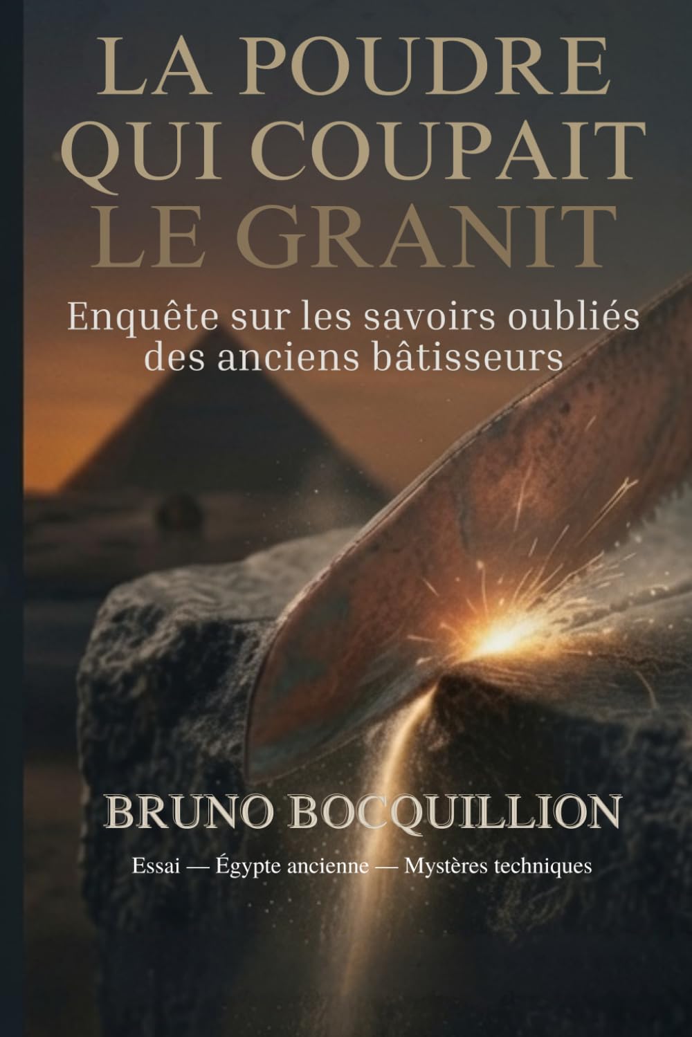 LA POUDRE QUI COUPAIT LE GRANIT: Enquête sur les savoirs oubliés des anciens bâtisseurs