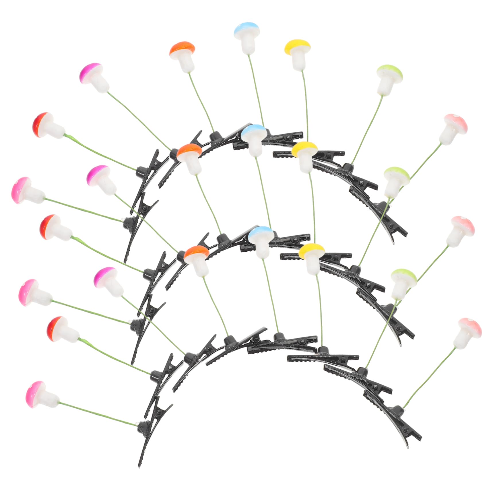 FOMIYES 150 Piezas pinza para el pelo de limonero hair clips horquillas moño divertidos accesorios para el cabello horquilla del festival pinzas de cabello pasadores horquilla para niños