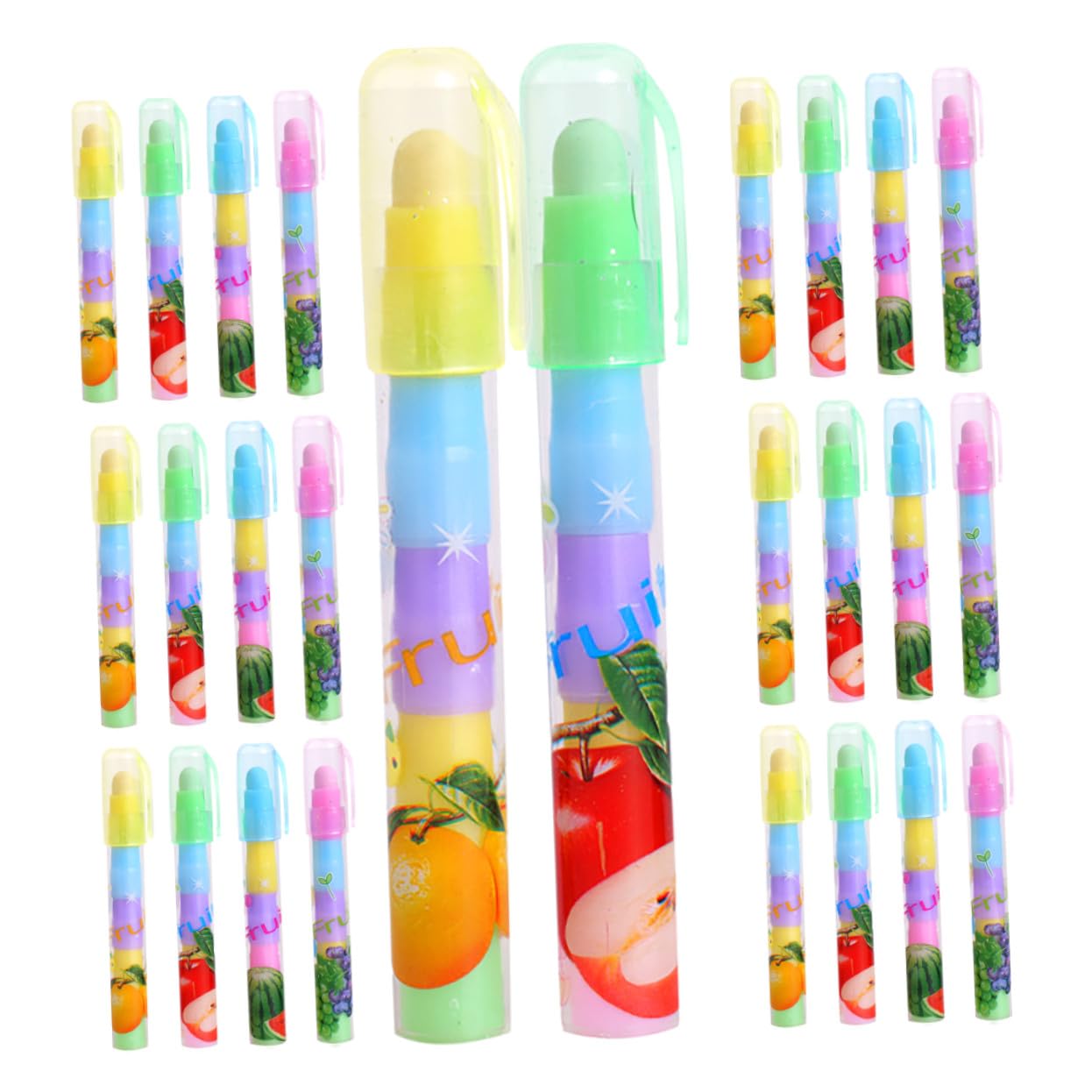 36 pezzi Gomme da Cancellare di Design Smontabile Sezioni Gomme Divertenti per Portatile e per Scuola e Ufficio