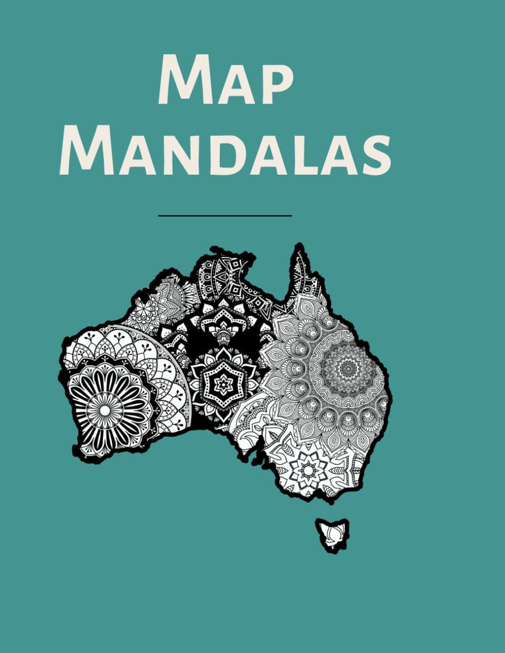Map Mandalas: Adult Coloring Pages