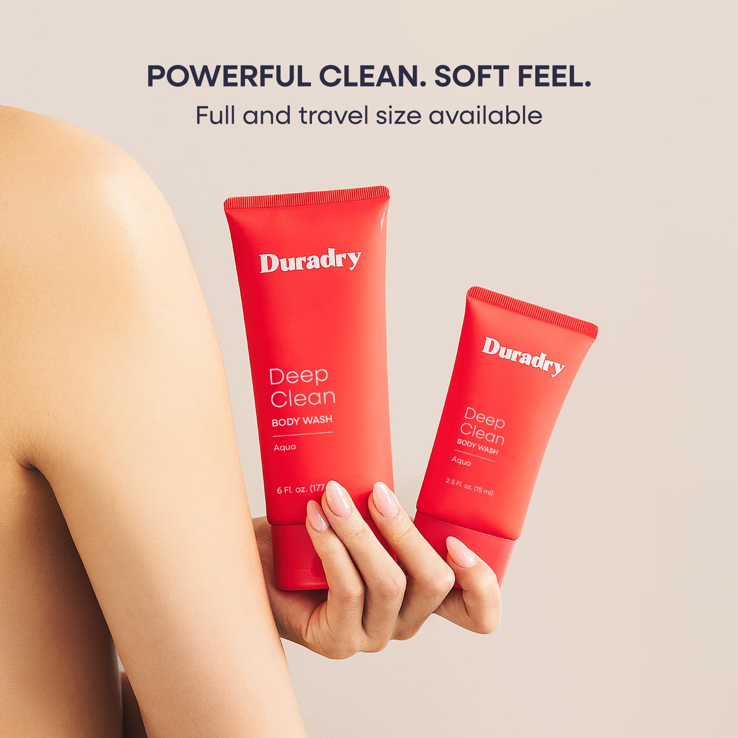 Duradry Deep Clean Body Wash Aqua Odor Defense Cleanser