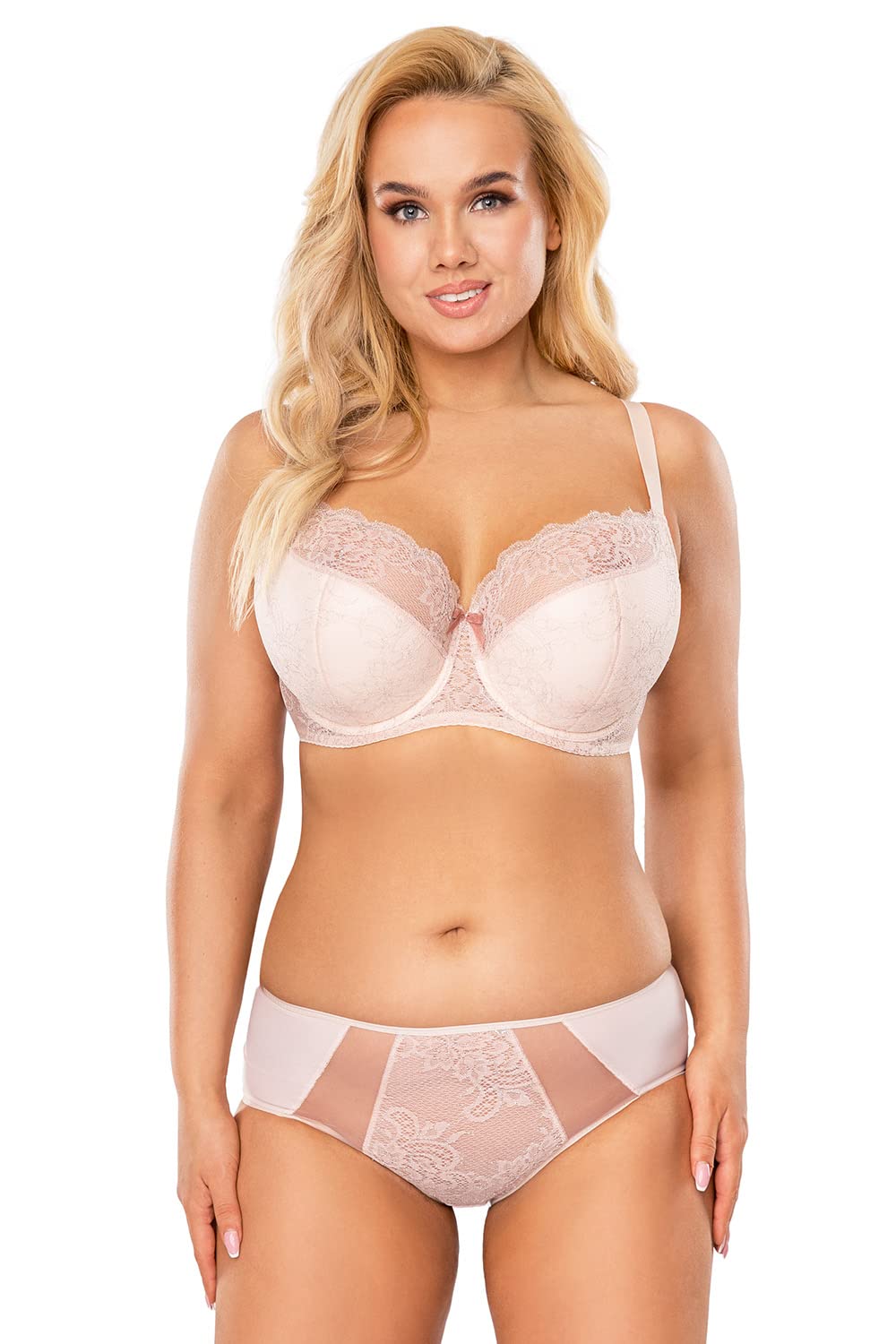 Vivisence Sujetador Semi-Acolchado con Motivo Floral para Mujeres 1045