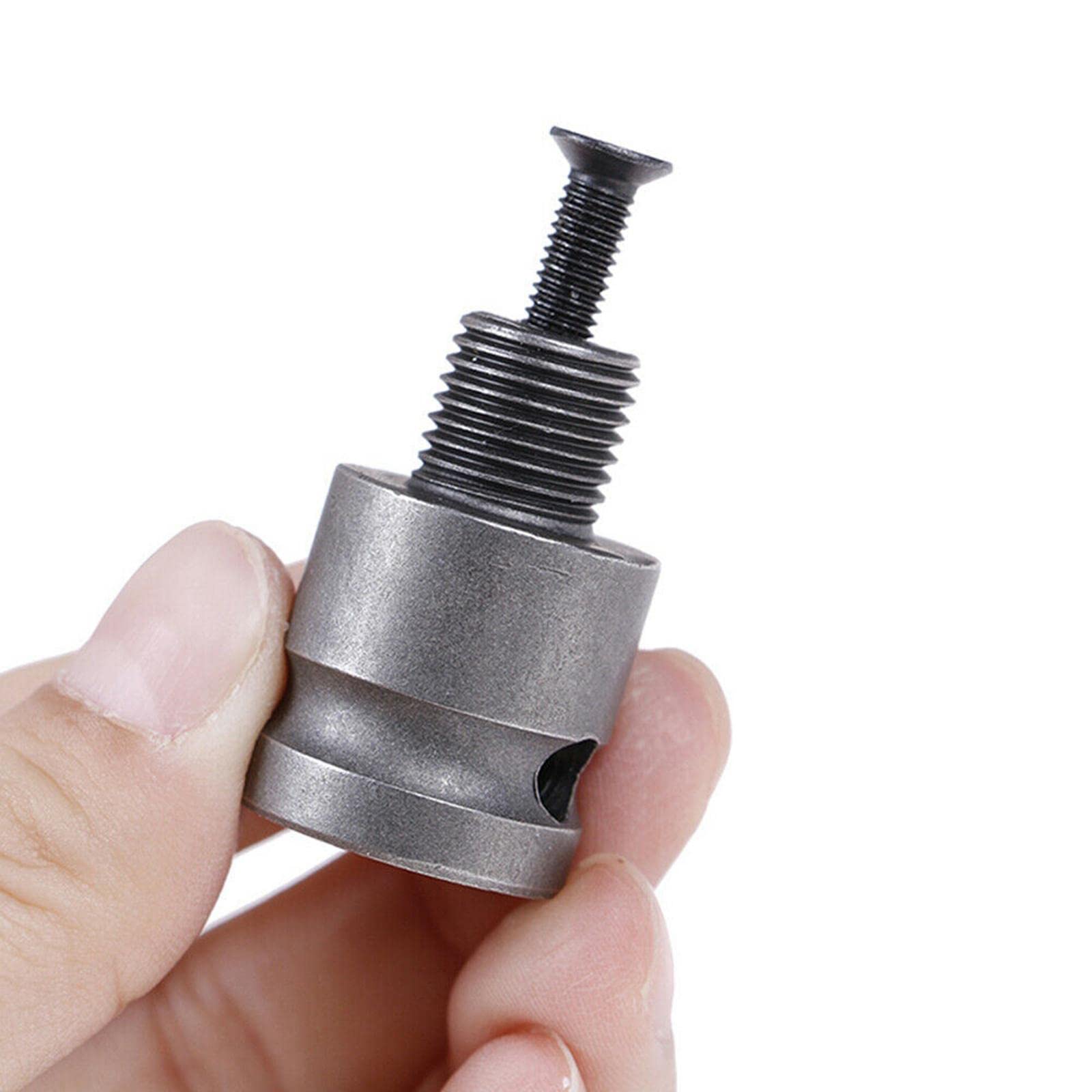 5 zestaw 3 szczękowy uchwyt wiertarski SDS Plus Hex Shank Quick Change Connector Converter 10mm 4 szt./zestaw