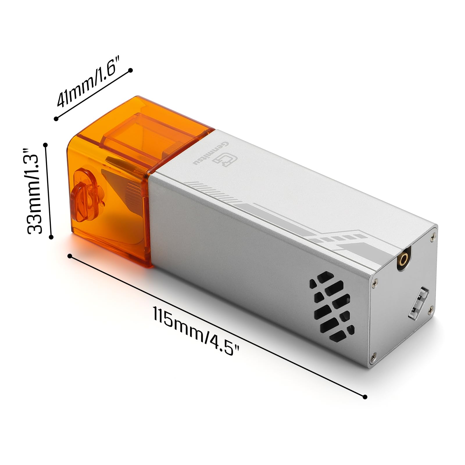 Genmitsu Lasermodul für CNC-Fräsmaschinen, 10000 mW, 435 nm für 3020-PRO/3030-PROVer Ultra, 4040-PRO/PRO MAX, PROVer XL 4030 V1/V2/2X2/4X4, Laserklasse 1