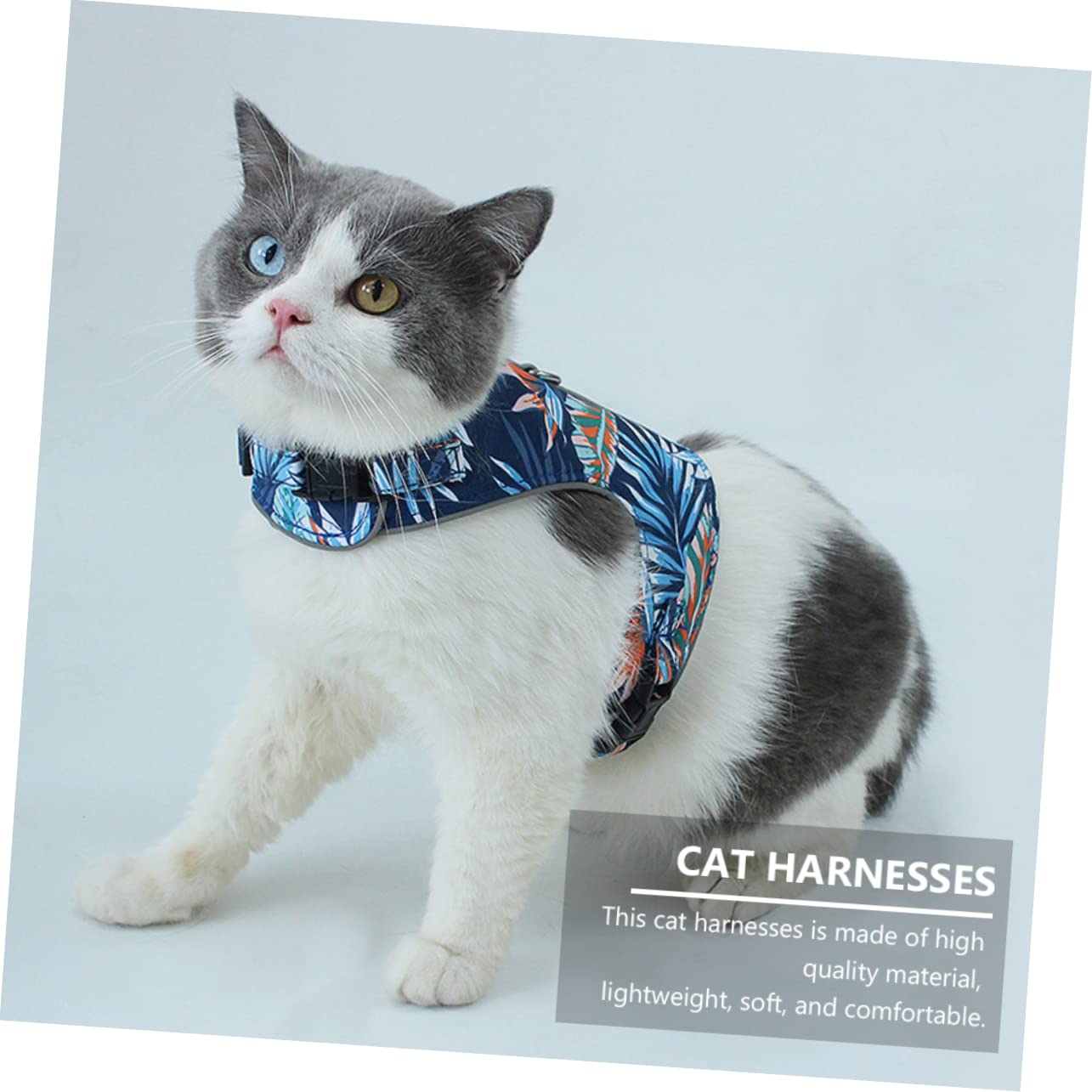 Yardwe 2 Juegos De Correas Reflectantes De Malla Transpirable para Gatos Chaleco Ajustable para Gatitos Suaves Y Cómodas para La Noche.