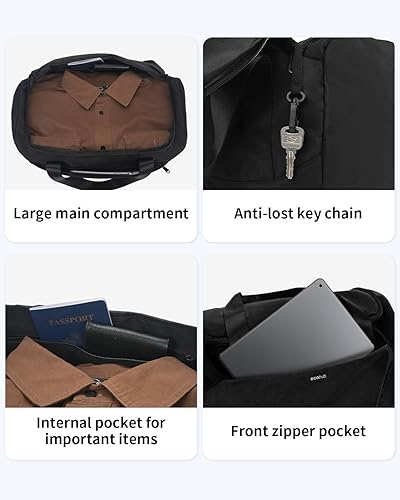 Miniatura 5 de ECOHUB Bolsa de viaje para artículos personales de Spirit Airlines de 18 x 14 x 8 pulgadas, artículos esenciales de viaje, bolsa de viaje, bolsa de