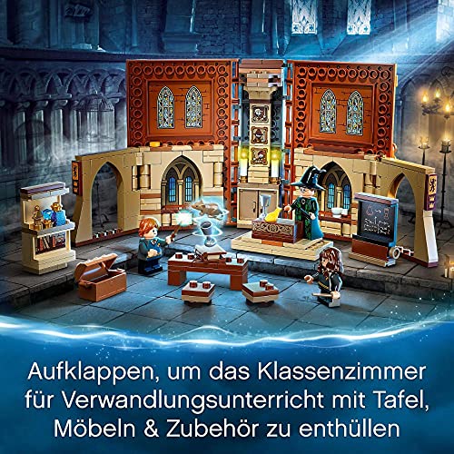 LEGO 76382 Harry Potter Hogwarts Moment: Verwandlungsunterricht Set, Spielzeugkoffer mit Minifiguren, Sammlerstück – Bild 4