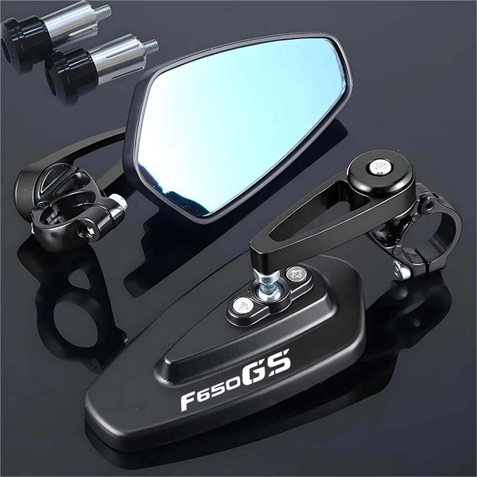 Espejos retrovisores de motocicleta para eliminar puntos ciegos en F650GS