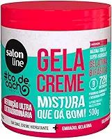 Salon Line, Gel&Creme, #todecacho, Definição Ultra Extraordinária, Vegana - Para Cabelos Ondulados, Cacheados e Crespos