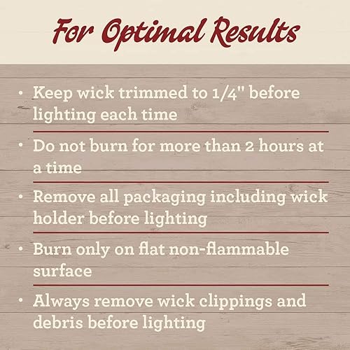 Grandma's Kitchen Vela perfumada de lata, hasta 100 horas de tiempo de combustión con mezcla especial de soja y cera de parafina Our Own Candle