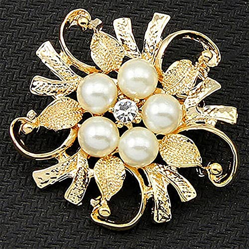 Broche sans déformation élégante pour sécuriser vos décolletés
