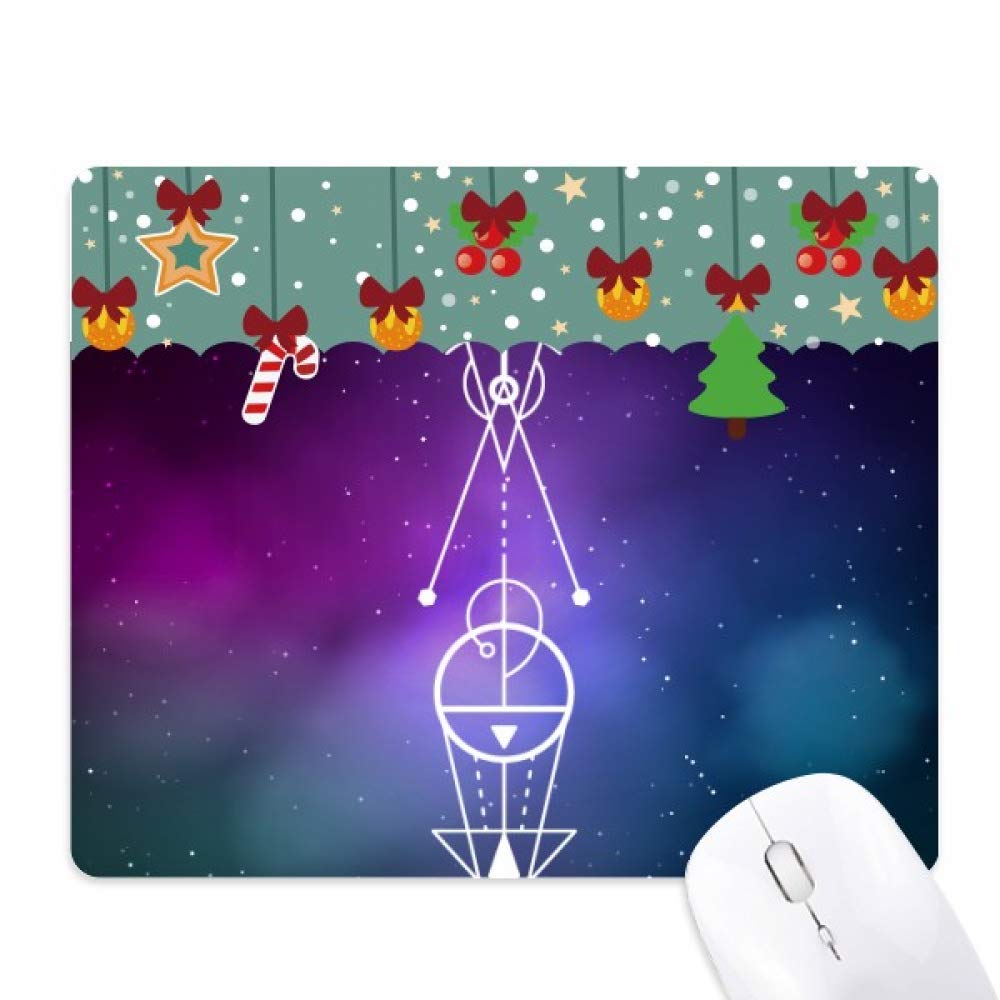 Tapis de souris de jeu univers géométrie triangle pour éviter la glisse - 5