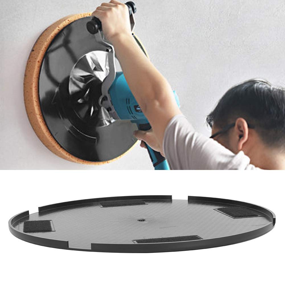 Candeon Black Smoothing Machine Hard Wiper - Cement Mortar Trowel Self-Adhesive Trowelling Hard Trowelling Plate Easy To Operate Wall Smoothing Machine Hard Plastic Wiper
