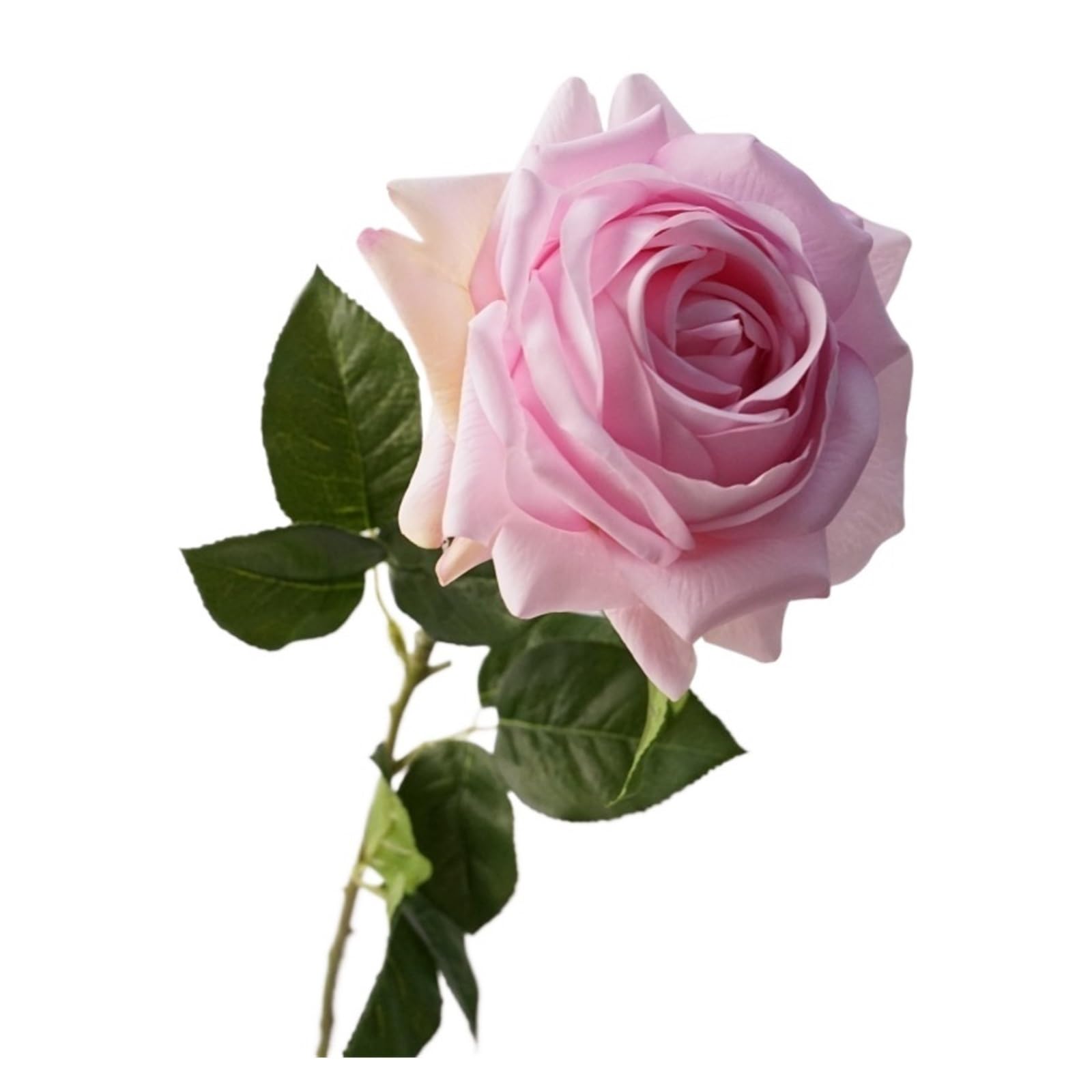 Casetlong 5Pcs Faux Flowers Artificial Wedding Decor Party Flower Arrangement Home(Pink purple)