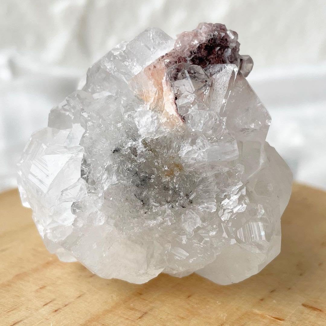 アポフィライト スティルバイト？ 鉱物標本 レアカラー 原石 グリーン