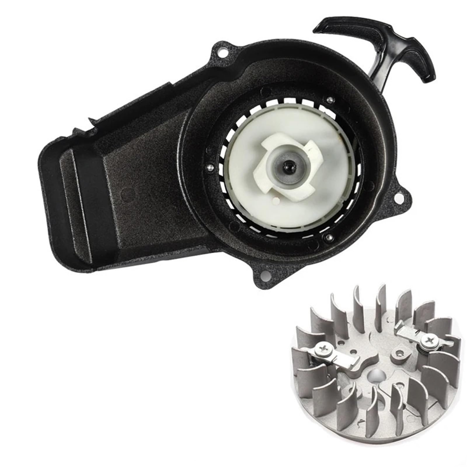 Kit Volante y arrancador por Cuerda para Mini Moto de Bolsillo 47CC 49CC(1set)