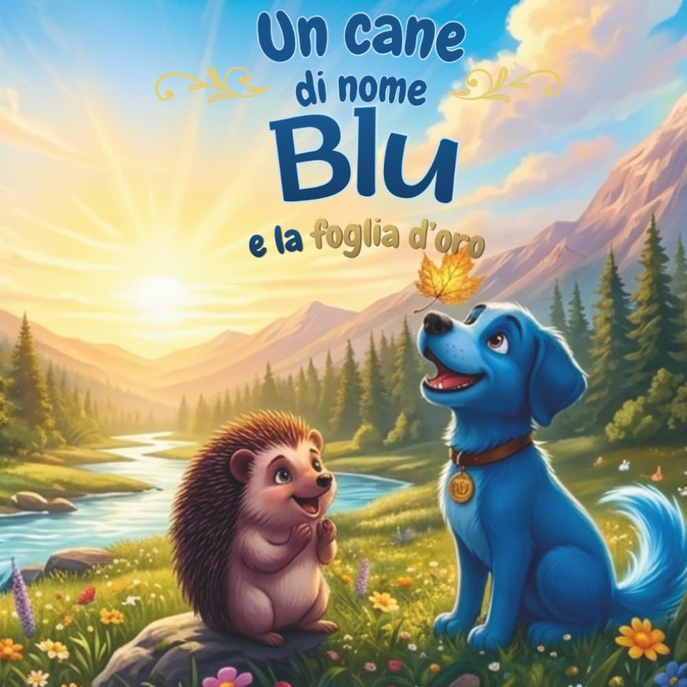 Un cane di nome Blu e la foglia d'oro