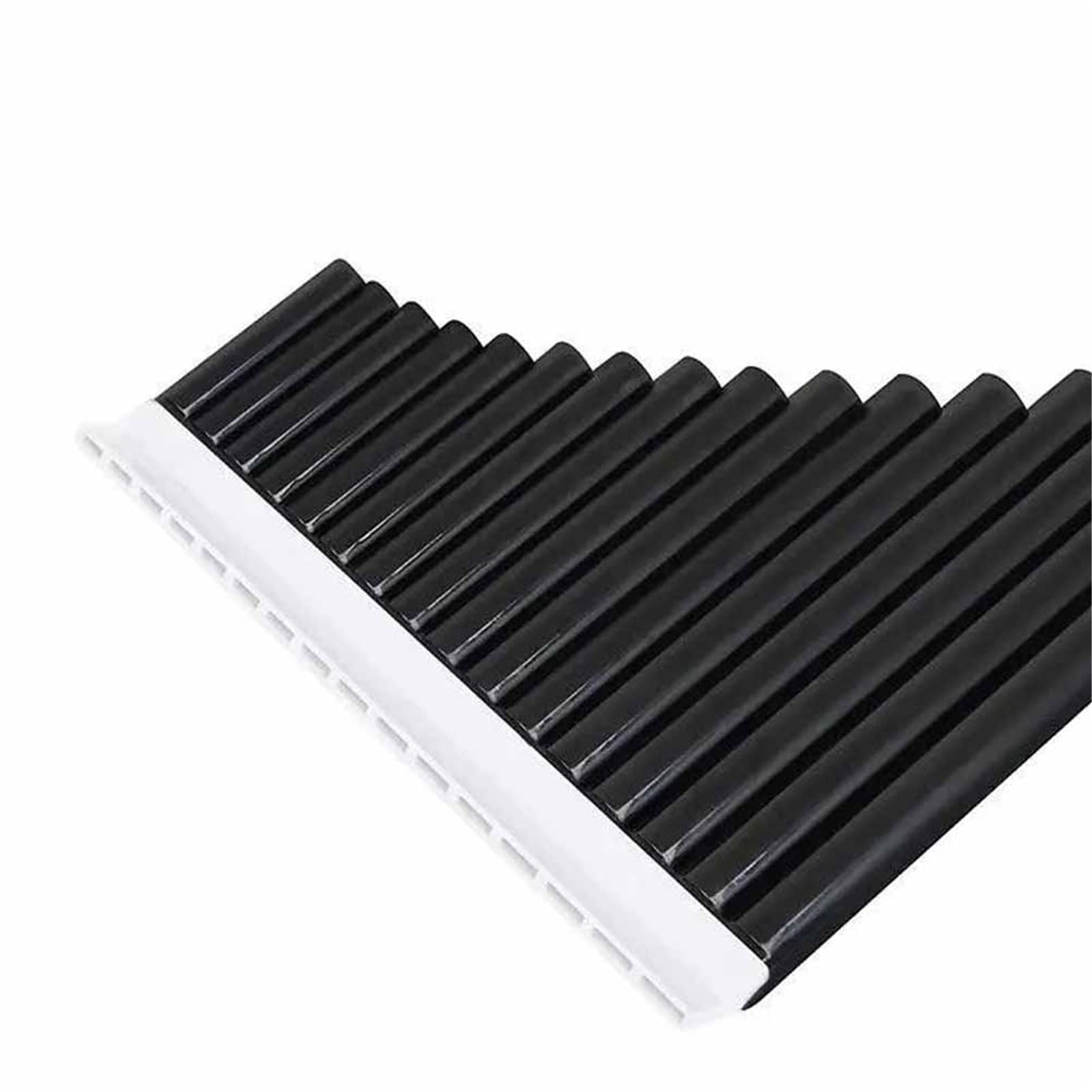 Profesjonalny Flet Pana 1 Zestaw Pan Flute Black Key 16 Panpipe Początkujący Instrument Muzyczny Przenośny Edukacyjny