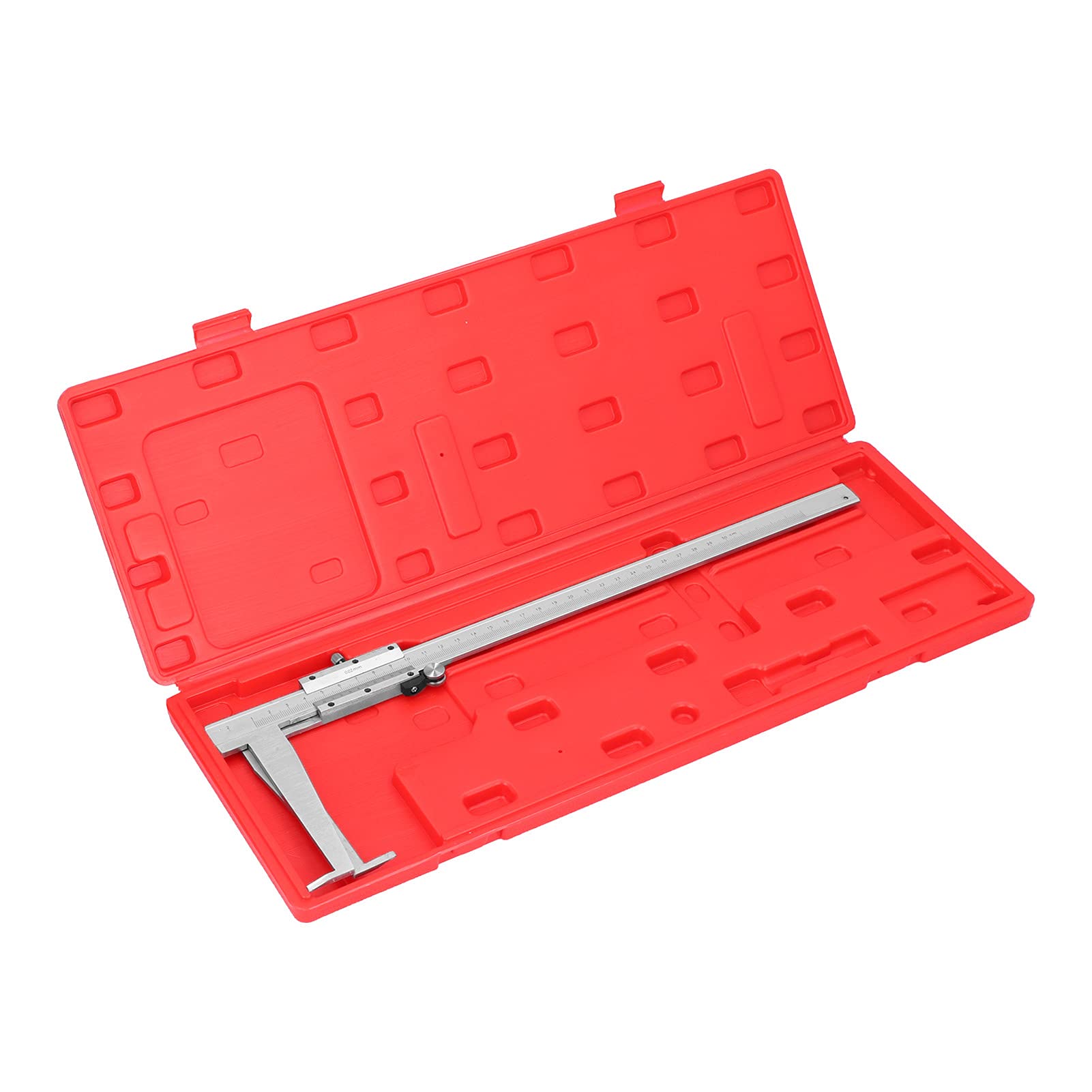 Garosa Pie de Rey 0-300mm, Calibre Mecánico de Acero Al Carbono con Superficie Pulida para Medición de Diámetro Interior en Mecanizado
