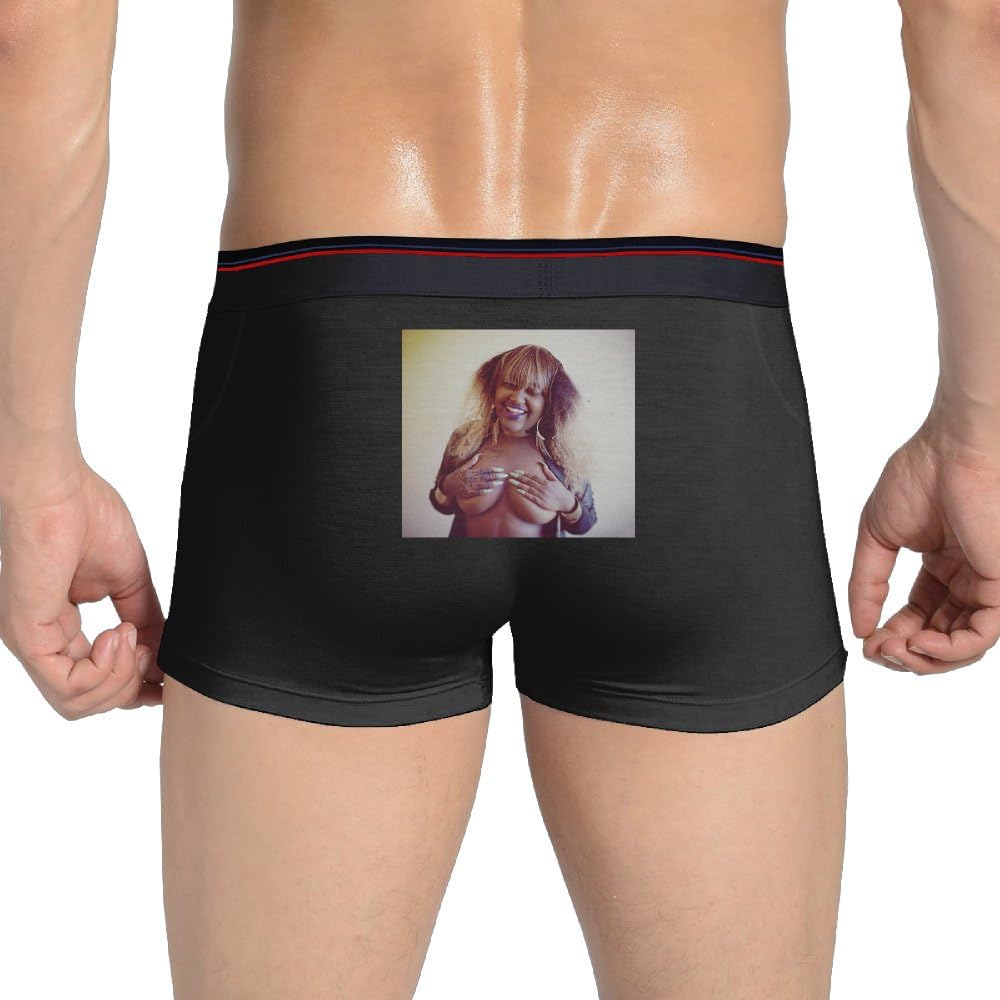 DRJNBIRHLL BELKe120 Men's CupcakKe Audacious Poster Boxers Brief Underwear