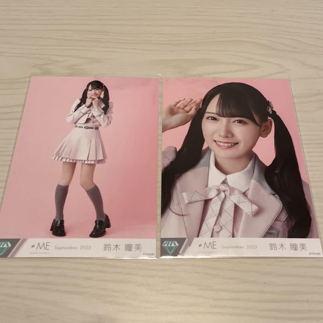 ノイミー ≠ME 鈴木瞳美 想わせぶりっこ歌唱① ヨリ 直筆