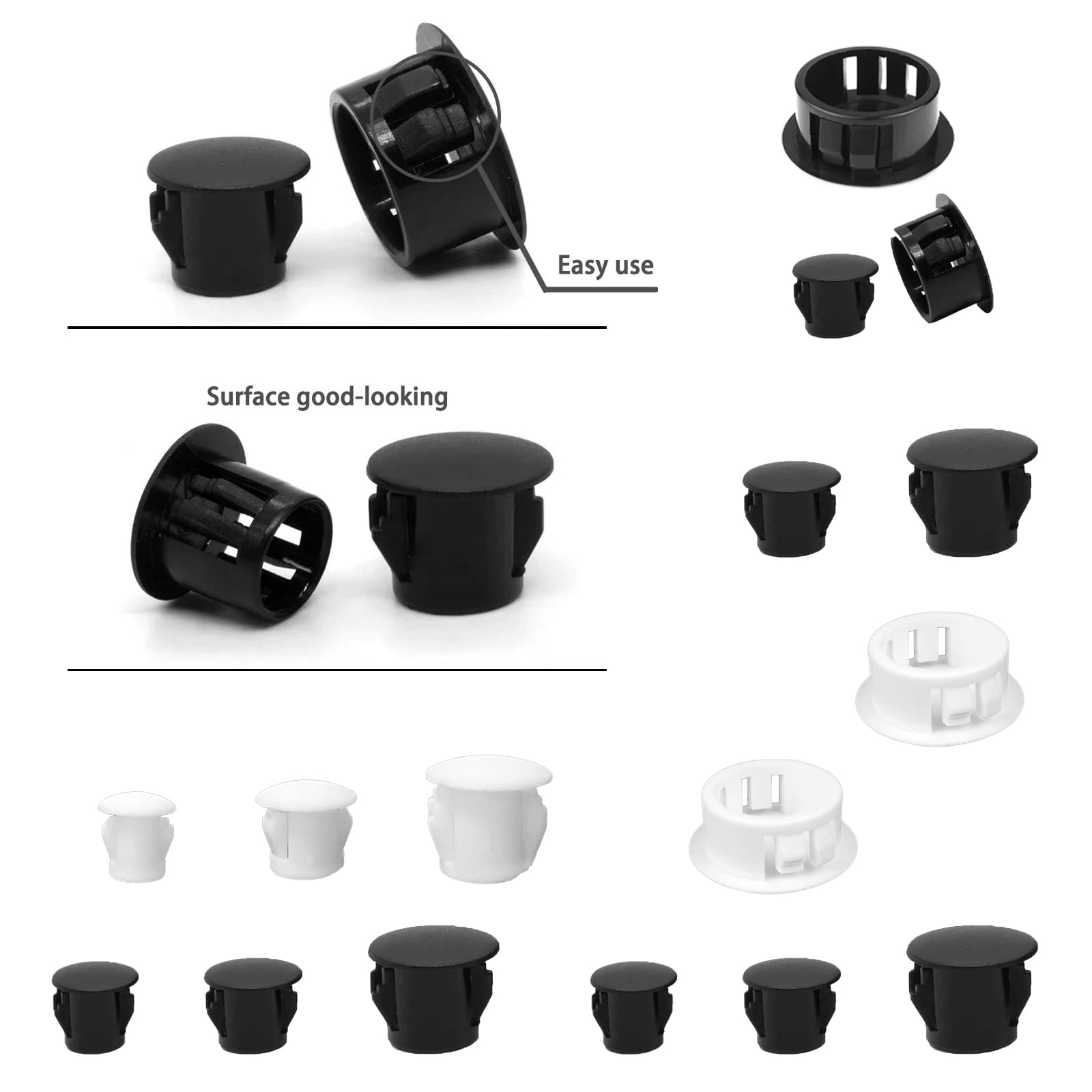 Tappi Di Copertura 7 Mm Antracite - Tappi Ciechi Tappi Di - Foto 3