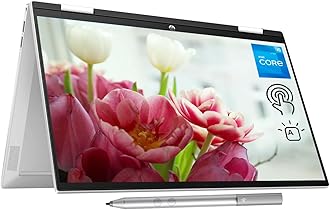 HP Pavilion x360 2-in-1 Laptop, 15.6" FHD Touchscreen, Intel Core i5-1235U Processor, 32GB RAM, 512GB PCIe SSD, Webcam, HDMI, Backlit KB, FP Reader, Wi-Fi 6, Stylus Pen, Windows 11 Home