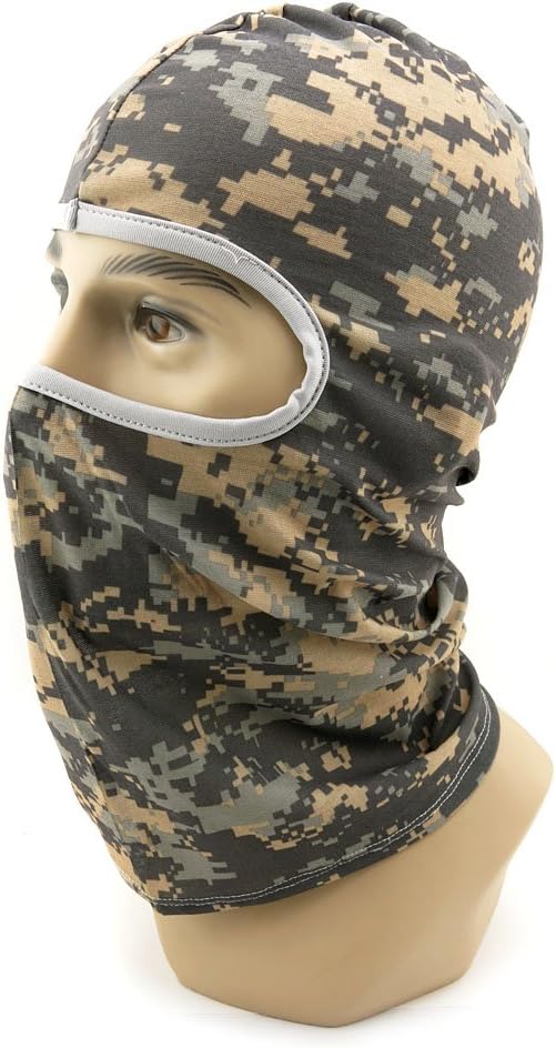Paintball Motorcycle Biker Bicycle Bike Skull Snowmobile Hunting Full Face Mask Balaclava BM01 Urban Camouflage