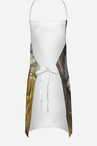 Miniatura 4 de Caroline's Treasures JMK1138APRON - Delantal de cocodrilo para cocinar, hornear, manualidades, jardinería para adultos, mujeres y hombres, unisex,