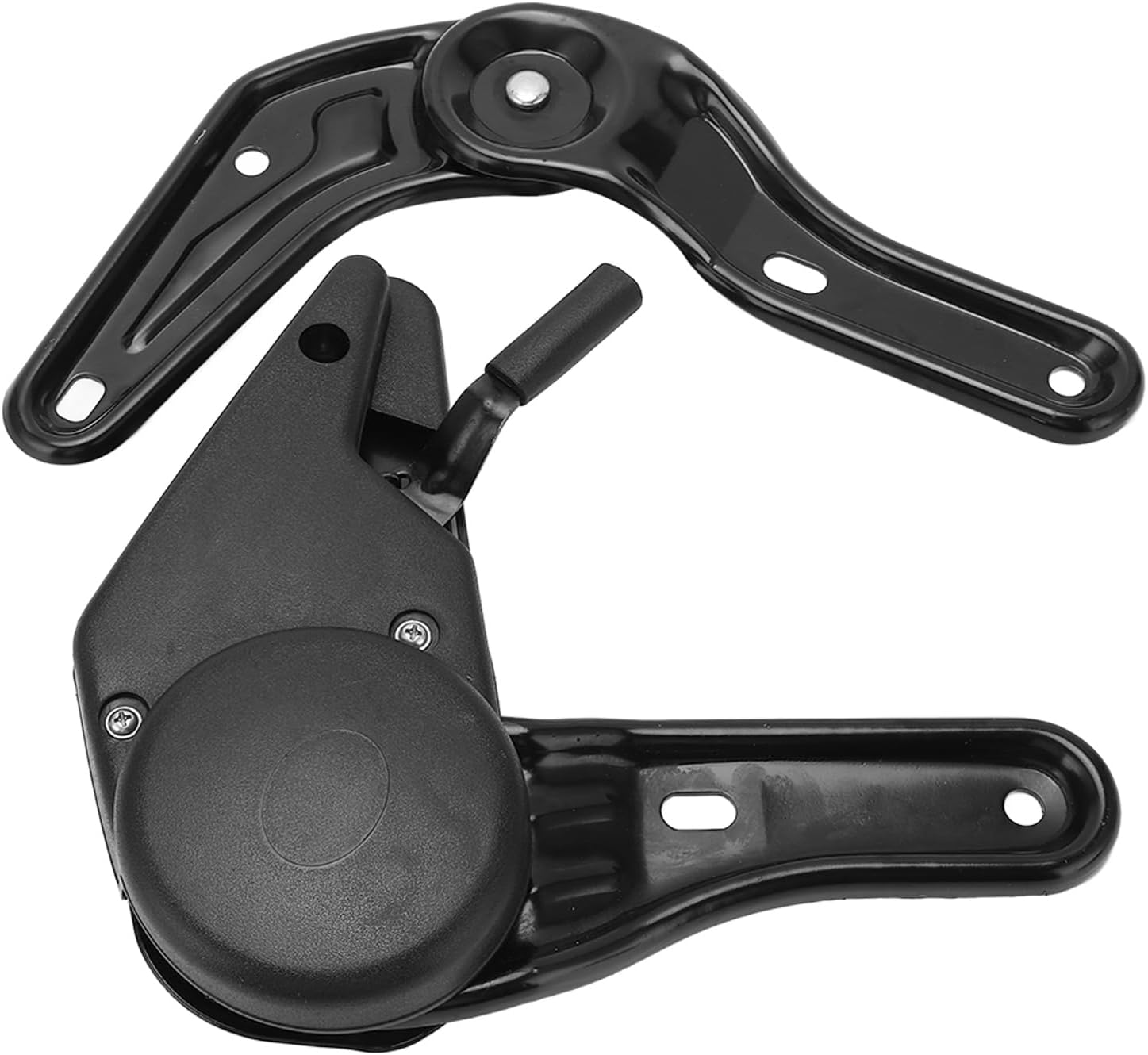 Car Seat Back Hinge Recliner, 30-180 Degree Adjustable, Steel Construction, Left Side, 3.5 inch Mount