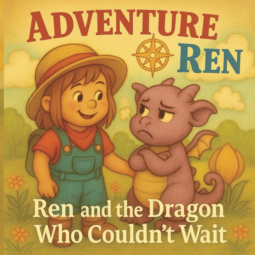 Ren and the Dragon Who Couldn't Wait: "A Whimsical Storybook Teaching Kids the Joy of Waiting and Having Fun Along the Way" Perfect for ages 2-6 (Adventure Ren Books)