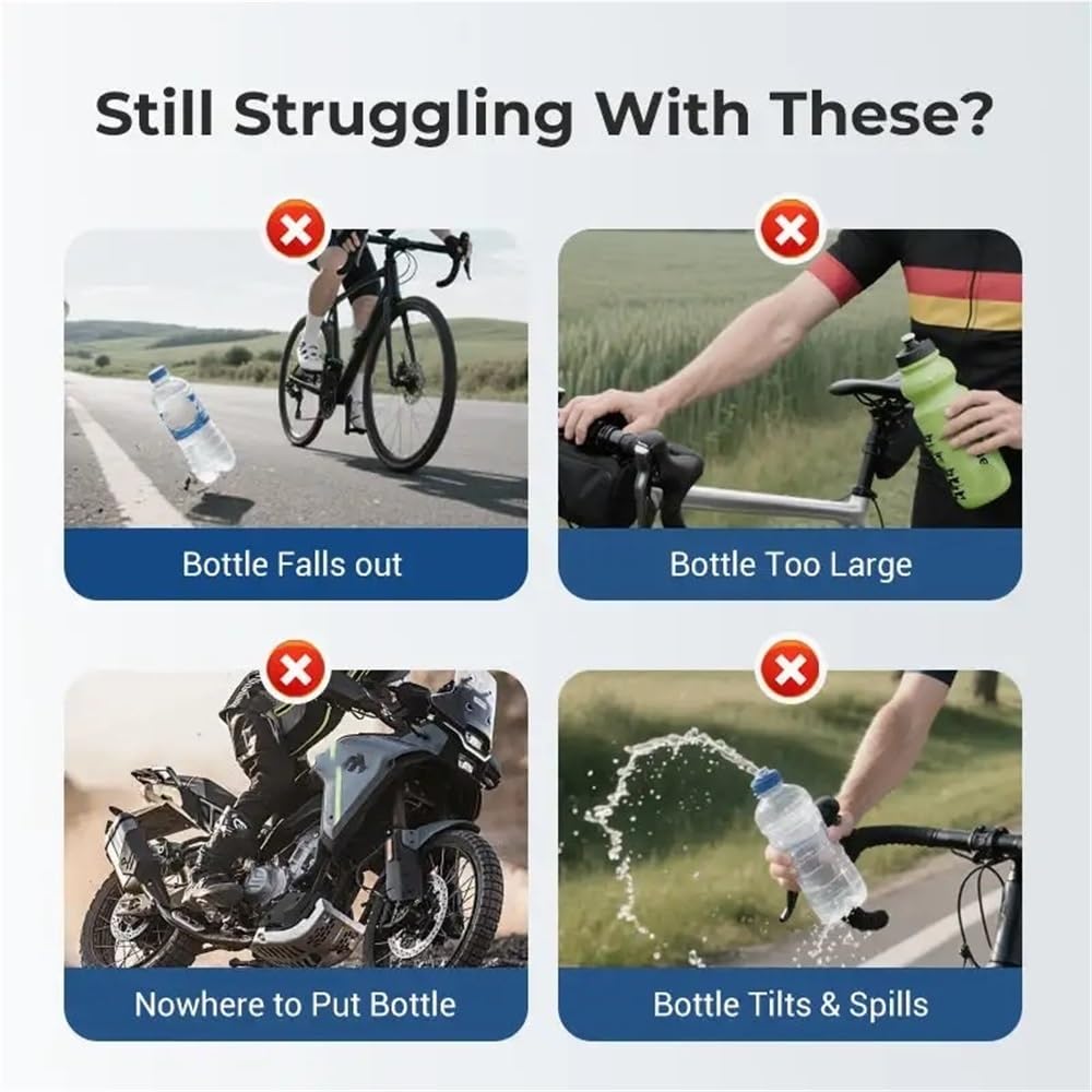 Flaschenhalter Motorrad Universal Zubehör Motorrad Getränke Wasser Flasche Für CF 450MT Ibex 450 800 MT IBEX450 IBEX800 800MT