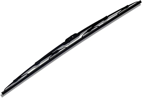TuningPros WBMJ-P19 - Limpiaparabrisas con marco de metal, 19 pulgadas (18.701 in), lado del pasajero, juego de 1