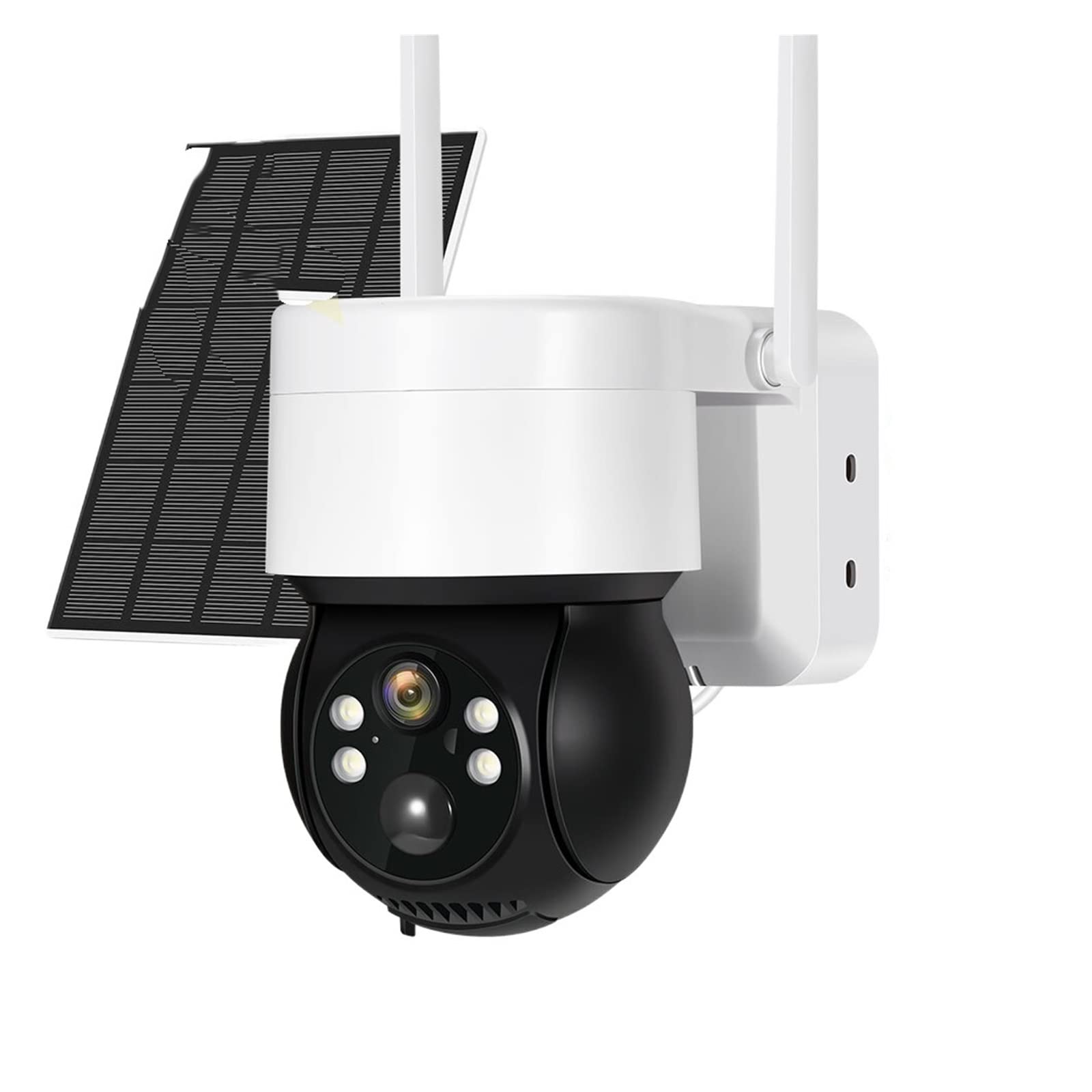 Caméra IP PTZ extérieure solaire WiFi pour surveiller le jardin et les accès de la maison