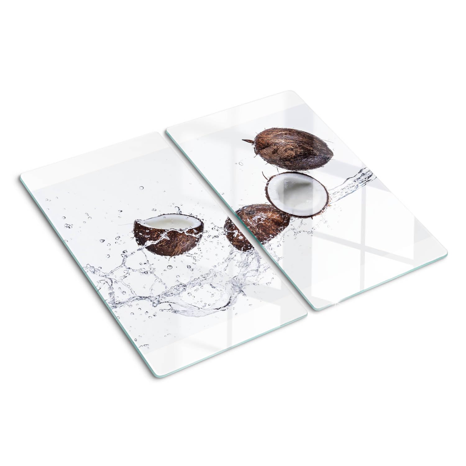 Protection plaque induction cuisson et grand tapis de découpe verre trempé Tulup