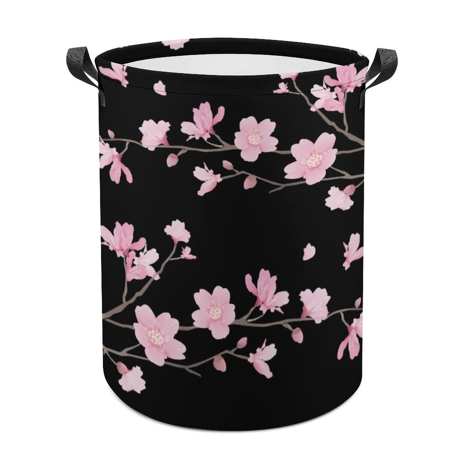 Cherry Blossom Laundry Basket, Dirty Clothes Basket, Bathroom, Home Decor 44x35cm