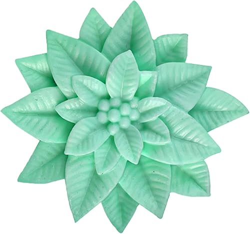 Miniatura 5 de Molde de silicona de acebo de Navidad para pastel de hojas de acebo para hornear chocolate caramelo de hoja de acebo molde de fondant de hojas de