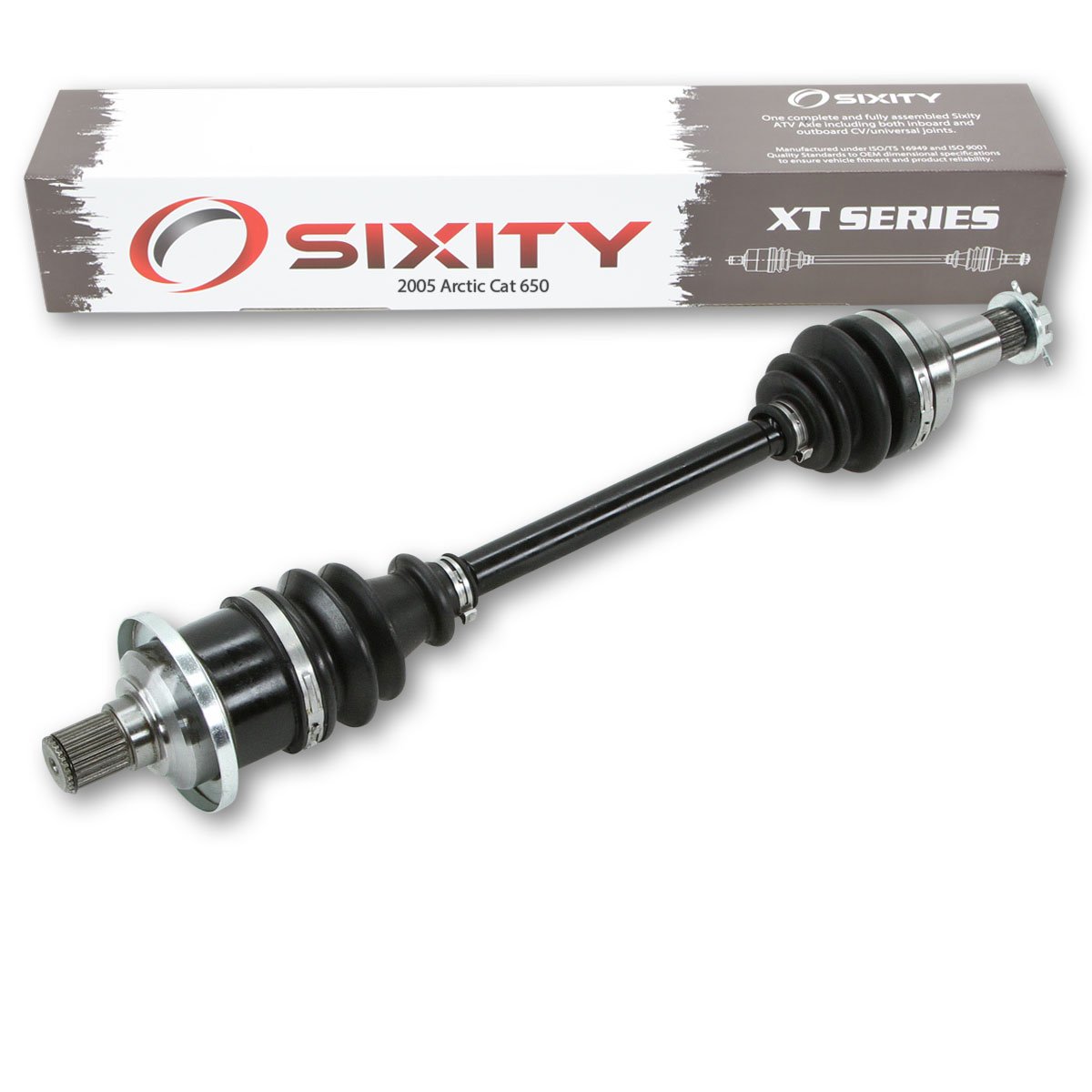 Sixity XT Rear Right Axle compatible with Arctic Cat 650 2005 - V2 FIS 4X4