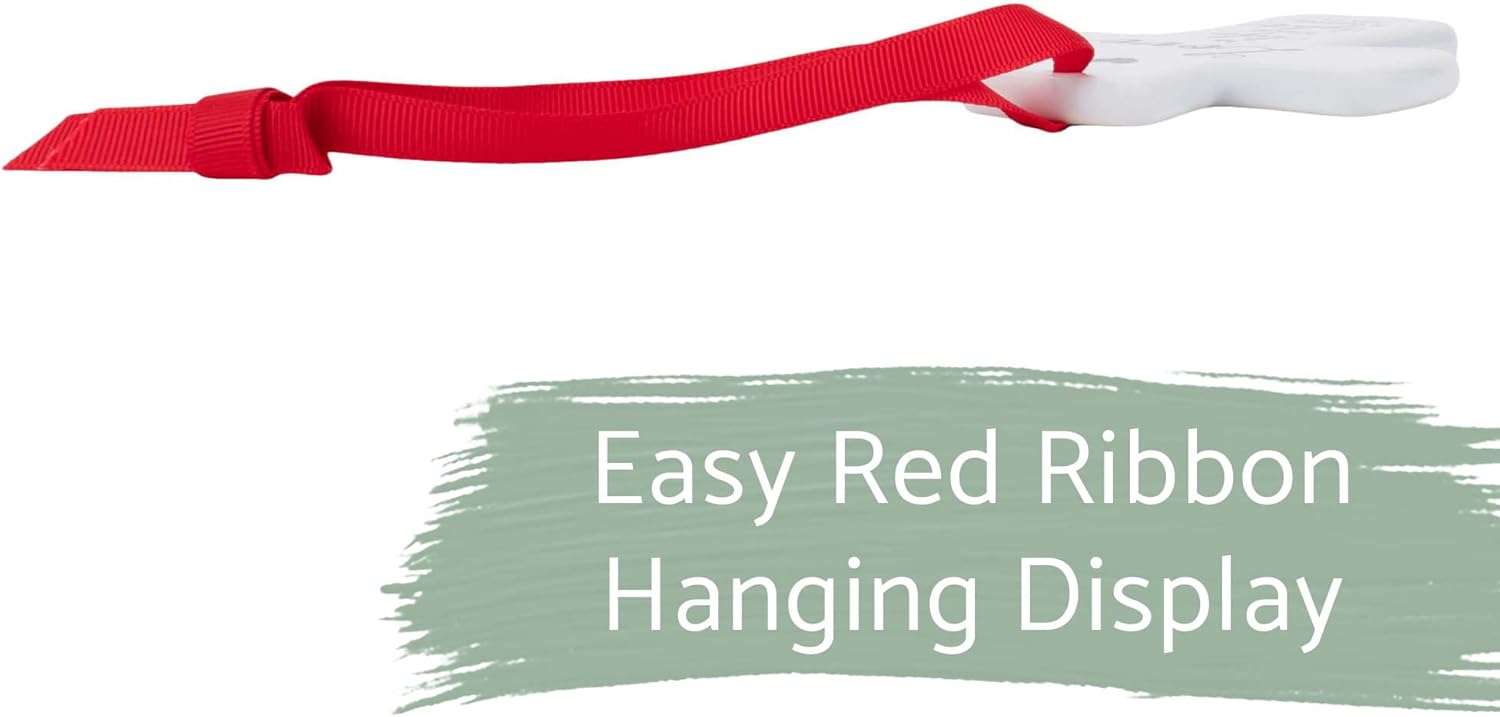 Lighthouse Christian Products Family Love Deeply Cross White 4 inch Ceramic Christmas Ornament - Image 2