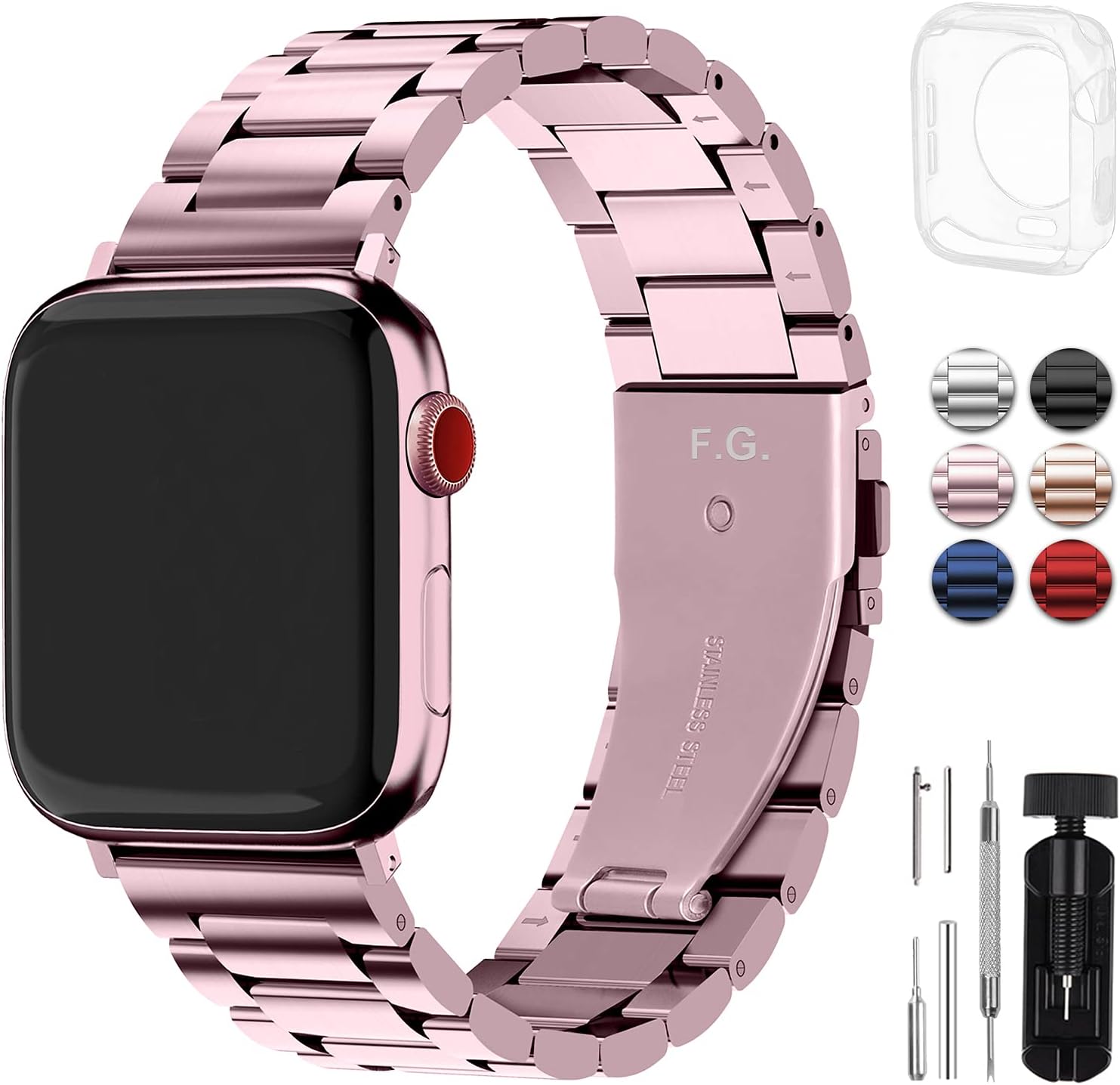 Fullmosa Compatible with Apple Watch Straps 45mm 44mm 42mm