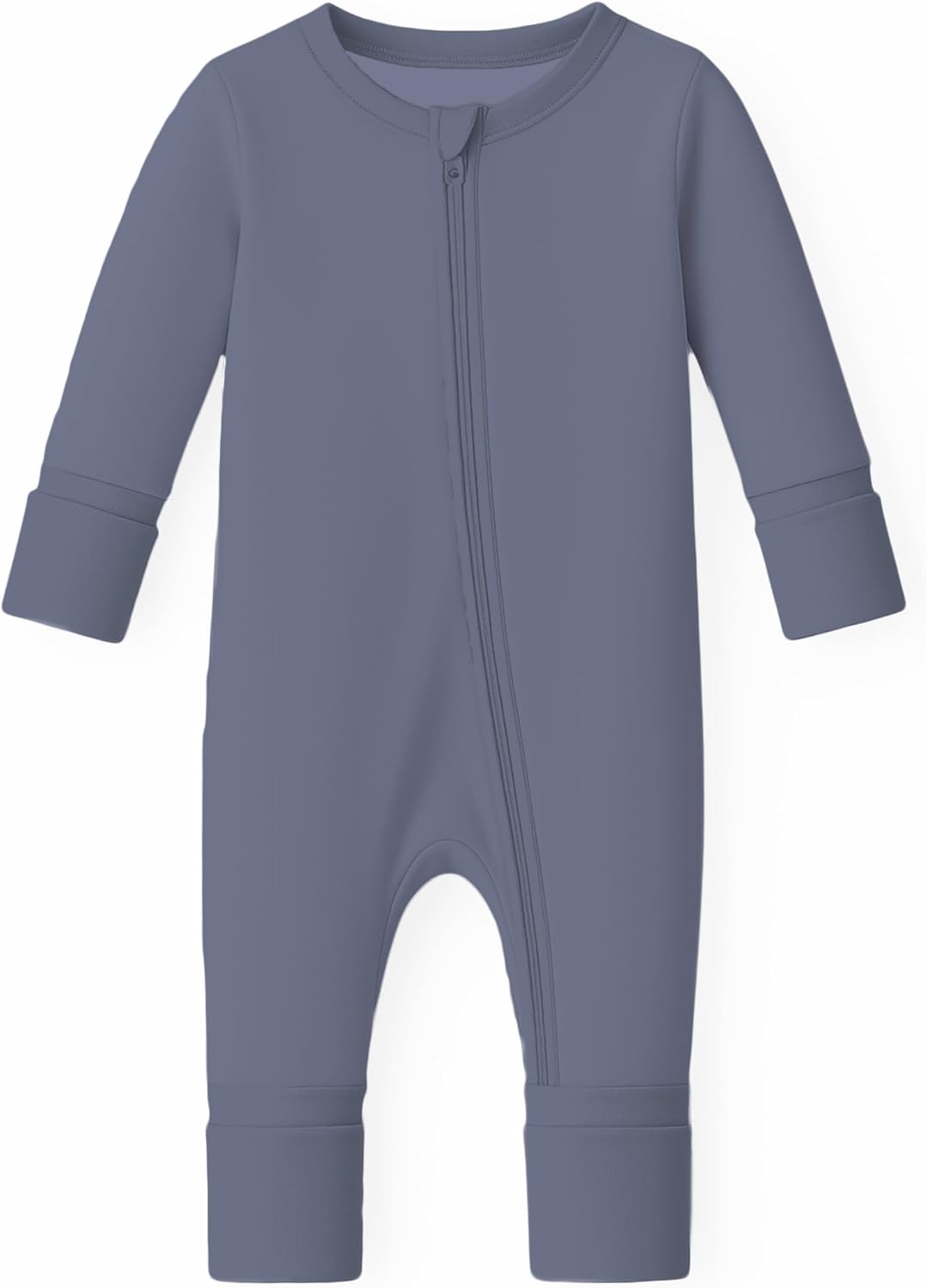 ITSY BITSY BOUTIQUE Viscose Bamboo Baby Pajamas - Boys and Girls Footie Sleeper Convertible 2-Way Zipper Sleeper