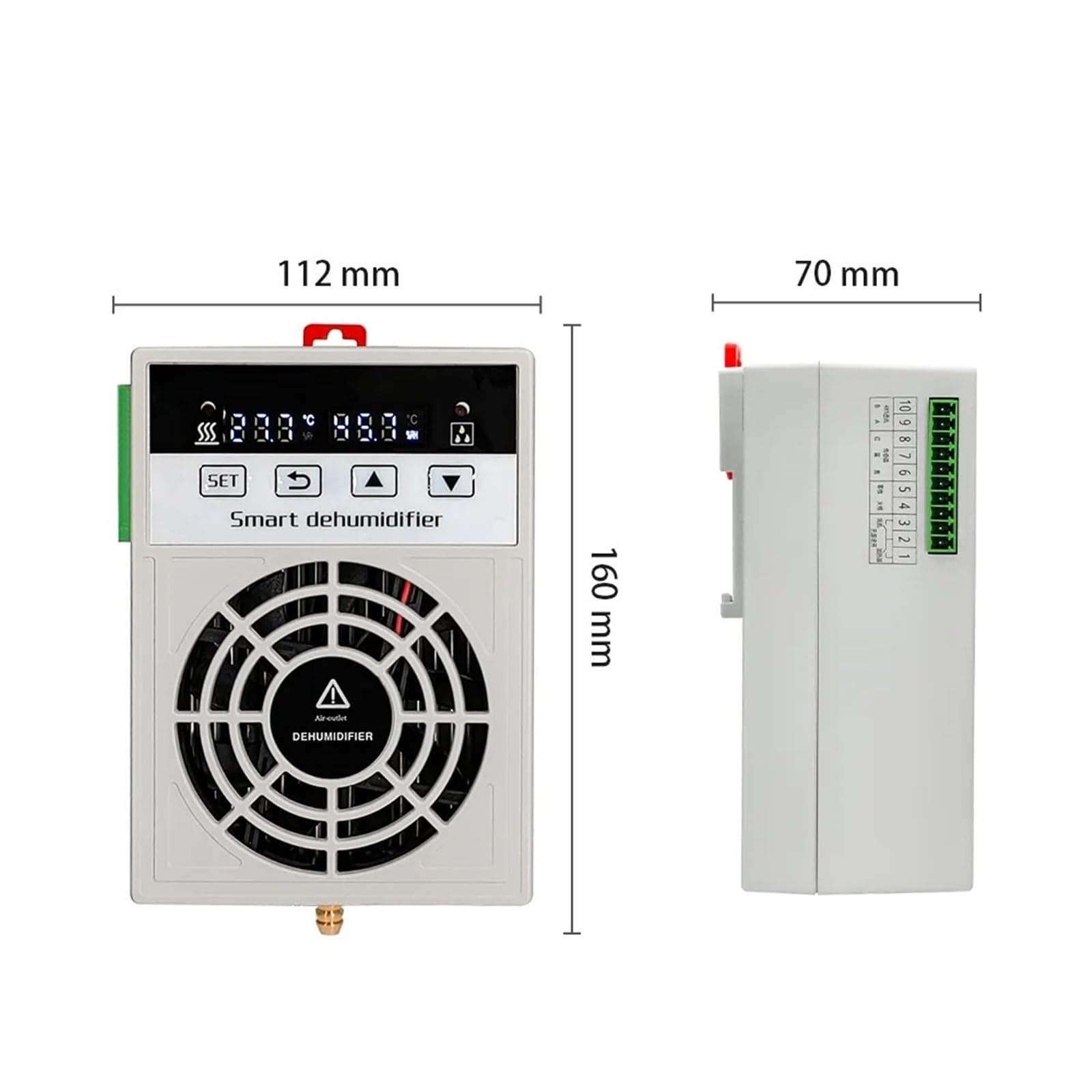 Deumidificatore industriale Deumidificatore intelligente for armadio industriale 40W 60W Con RS485(CZCS 40W-220V(AC))