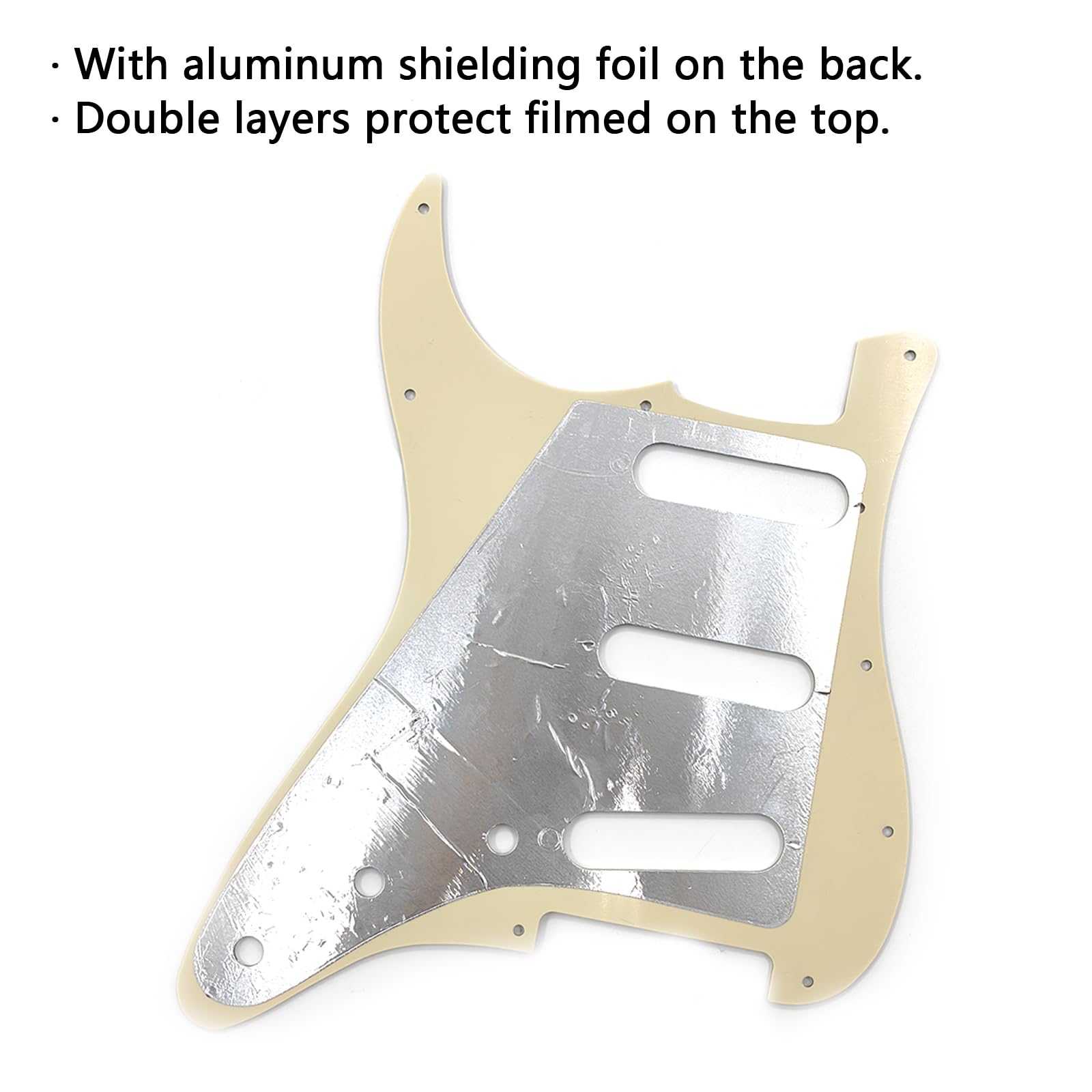 Musiin electric guitar pickguard compatible with Strat/Stratocaster 3-layer protector - Image 4