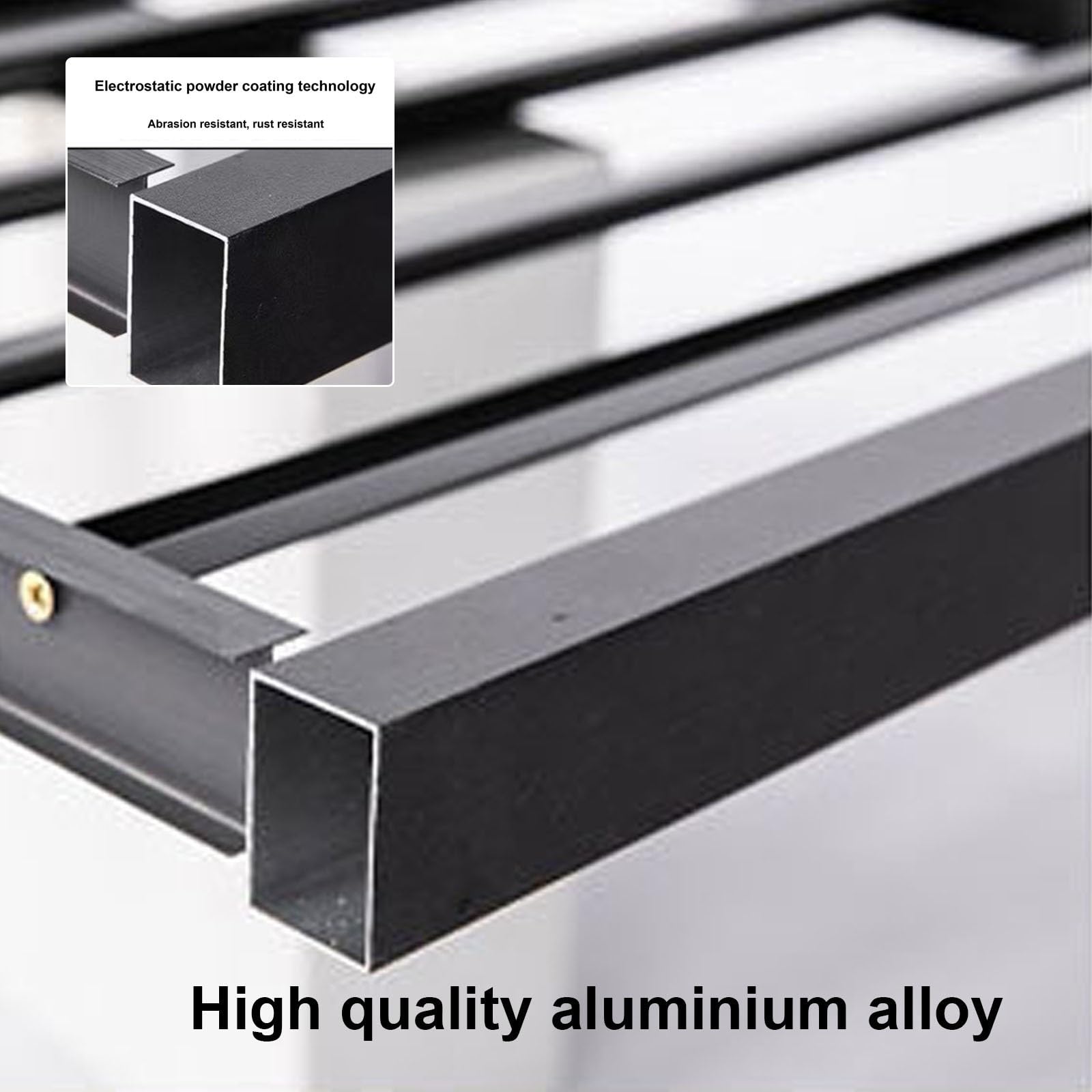 Zewnętrzna mini dzielona osłona klimatyzatora dekoracyjna wlot powietrza do domowych klimatyzatorów aluminiowa ochrona dla jednostek zewnętrznych odporna na warunki atmosferyczne osłona do systemów