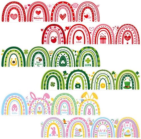 Boho Rainbow Bulletin Board Set - Motivational Classroom Decor With Positive Inspirational Cutouts