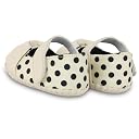 Neska Moda 6 To 12 Months Baby Girls Polka Dot Belly Sandal/Booties (Beige)-BT1710 gallery image