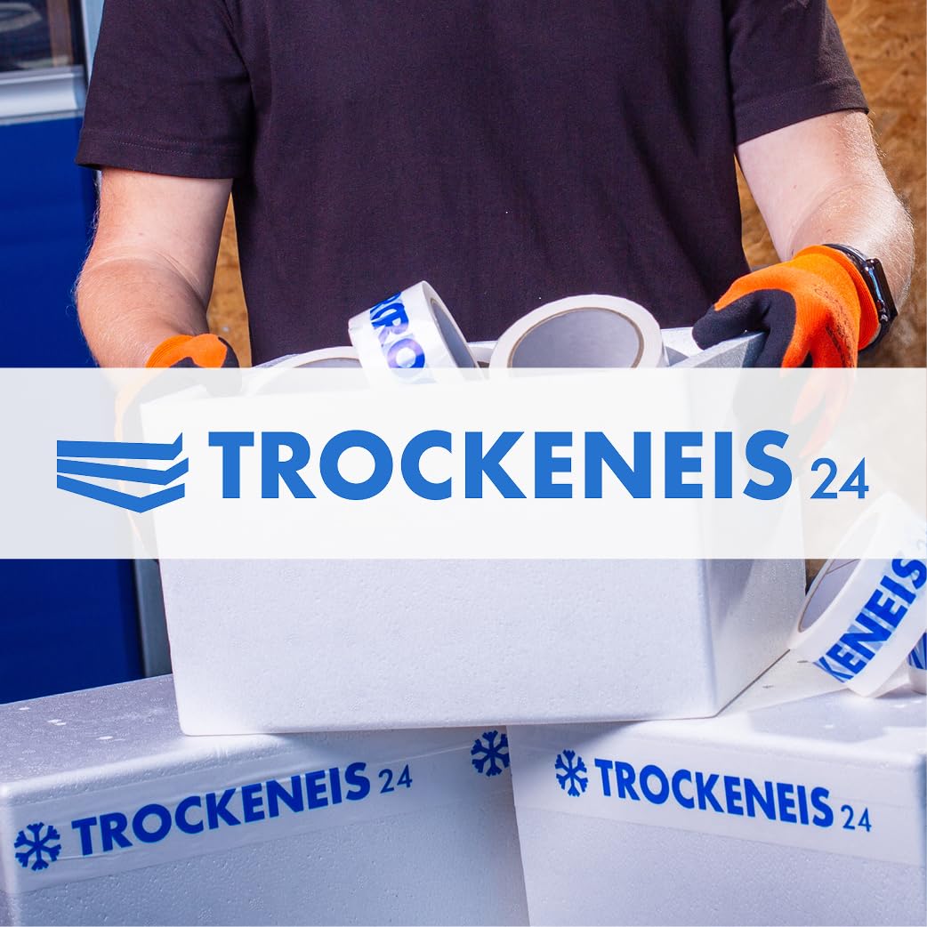 Trockeneis Micropellets 1,5mm (12,5 kg) für Labor, Show & Molekularküche - Lieferung in sicherer Thermobox inklusive - [Bestellungen bis 11Uhr Lieferung bis zum nächsten Tag 18Uhr]