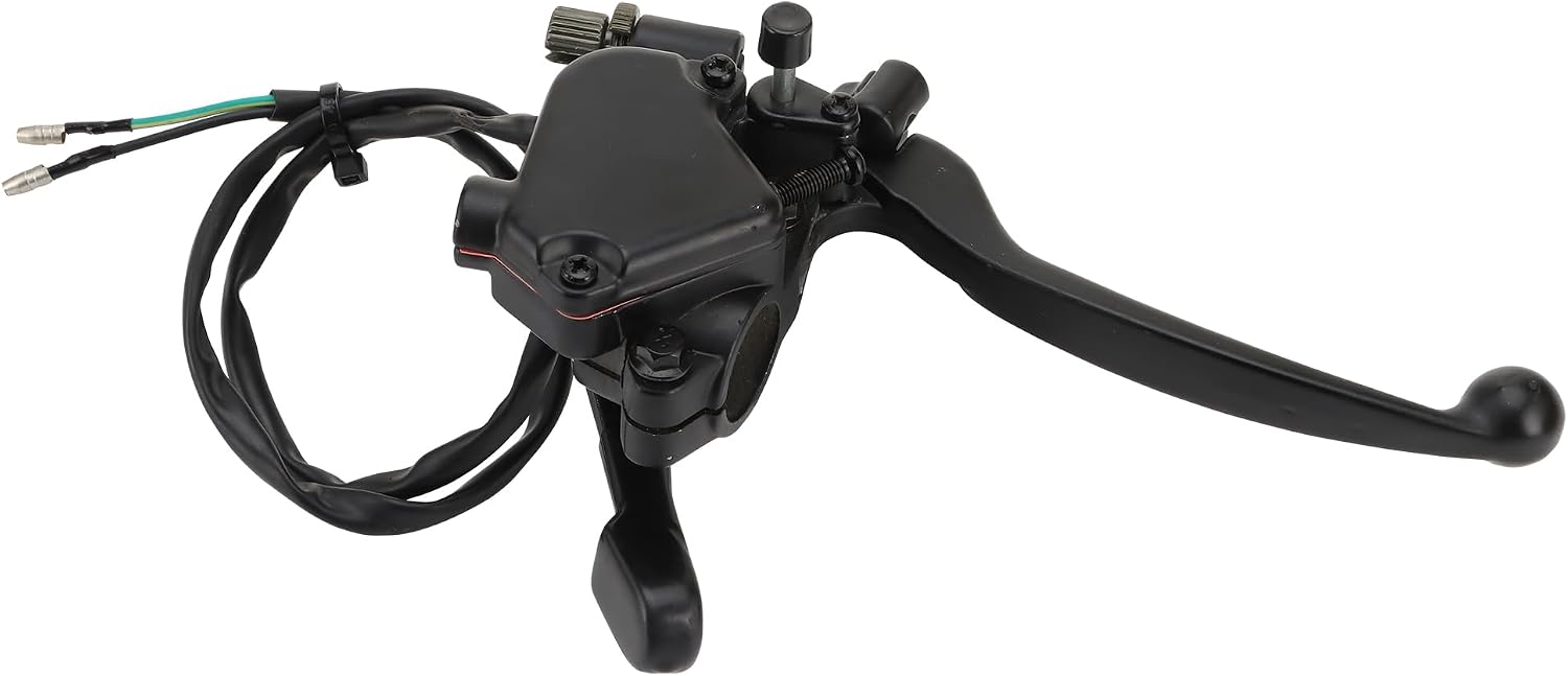 WOOSTAR 7/8" 22mm Thumb Throttle with Dual Brake Lever Assembly Replacement for 50cc 70cc 90cc 110cc 125cc 150cc 200cc 250cc 4 Wheeler Quad ATV Go Kart
