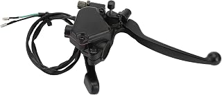WOOSTAR 7/8" 22mm Thumb Throttle with Dual Brake Lever Assembly Replacement for 50cc 70cc 90cc 110cc 125cc 150cc 200cc 250cc 4 Wheeler Quad ATV Go Kart